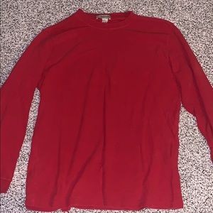 Basic Equipment Red Longsleeve
